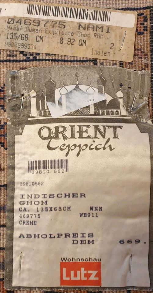 Teppich Läufer Orient in Aukrug