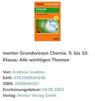 Mentor Grundwissen Chemie 5.-10. Klasse Rheinland-Pfalz - Trier Vorschau