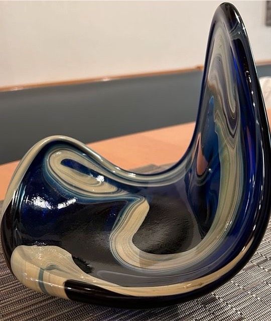 Handarbeit Kunsthandwerk Alexandria stylische Glasschale Deko in Holzgerlingen