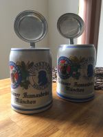 Bierkrüge Krüge Steinkrug Zinndeckel Paulaner Thomasbräu 2 Stück München - Schwabing-Freimann Vorschau