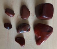 Roter Jaspis Edelstein Heilstein Stein Mineralien Mineralie Bayern - Kulmain Vorschau