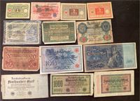 Deutsches Reich 18 verschiedene Geldscheine Banknoten bis 1923 Lübeck - St. Lorenz Nord Vorschau