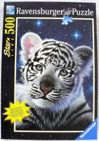 Ravensburger Star Line 500 Teile " Weißer Tiger" Leuchtet im Dunk Niedersachsen - Staufenberg Vorschau