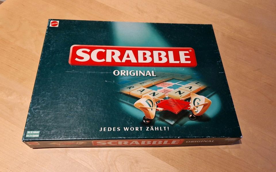 Scrabble, Spiel, Gesellschaftsspiel, Original in Bochum