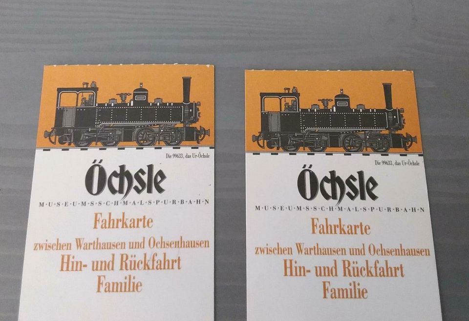 2x Familien Karten für die Öchslebahn!!! in Ochsenhausen