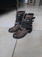 Boots Stiefelette schlammfarben/ grau 37 Baden-Württemberg - Pfinztal Vorschau