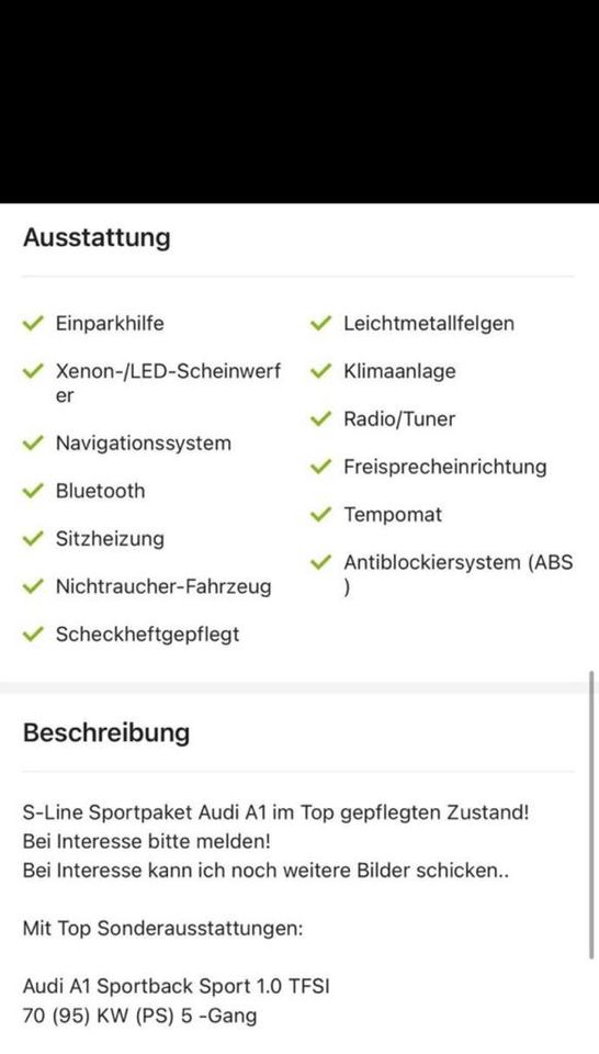 Audi A1 Top Zustand in Neuss