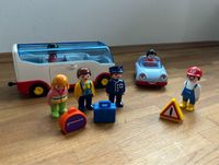 Set Playmobil 123 Bus und Auto mit Figuren Brandenburg - Löwenberger Land Vorschau