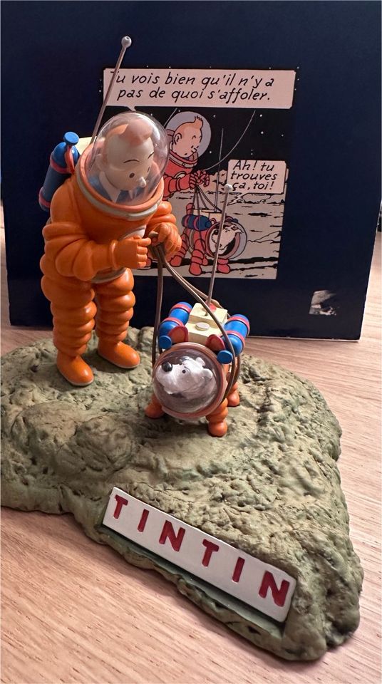 TINTIN auf dem Mond Tim und Struppi Original Moulinsart NEU OVP in München