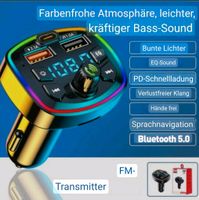 Auto Bluetooth MP3 Player, Ladegerät Freisprechfunktion Mikrofon. Nordrhein-Westfalen - Hamm Vorschau