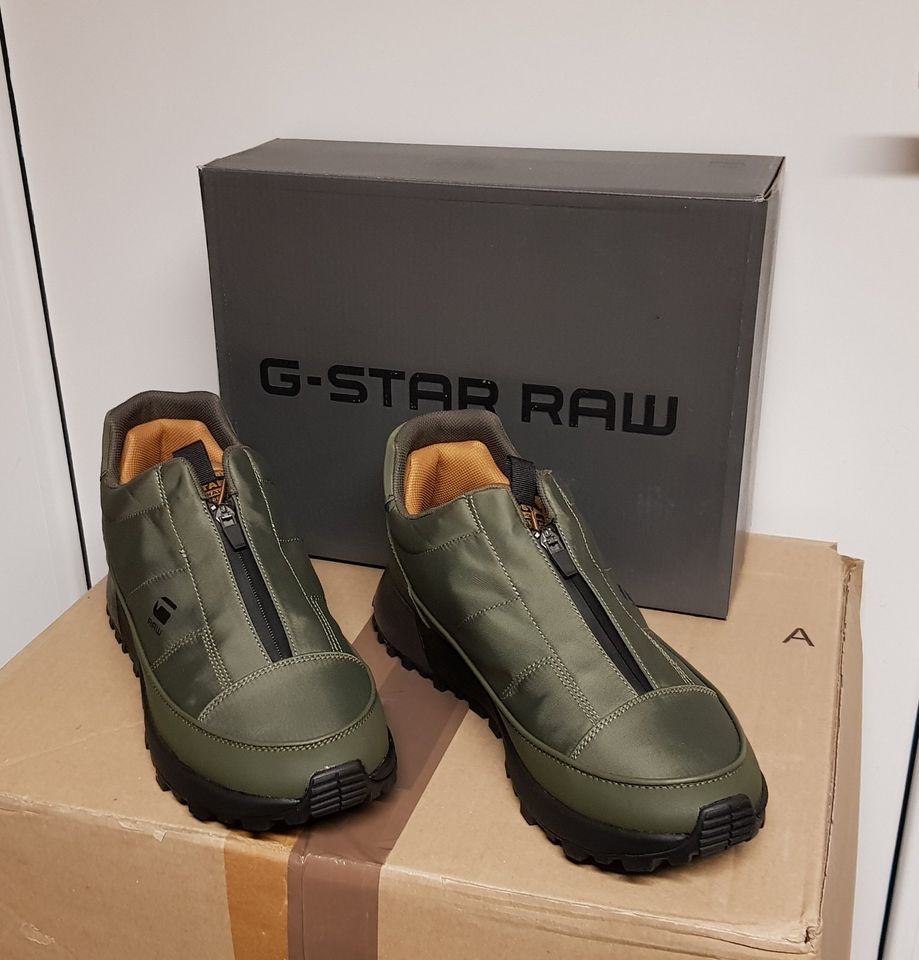 G-star Raw Herren THEQ Run BO NYL Zip M Sneaker Schuhe Gr. 45 in Salzmünde