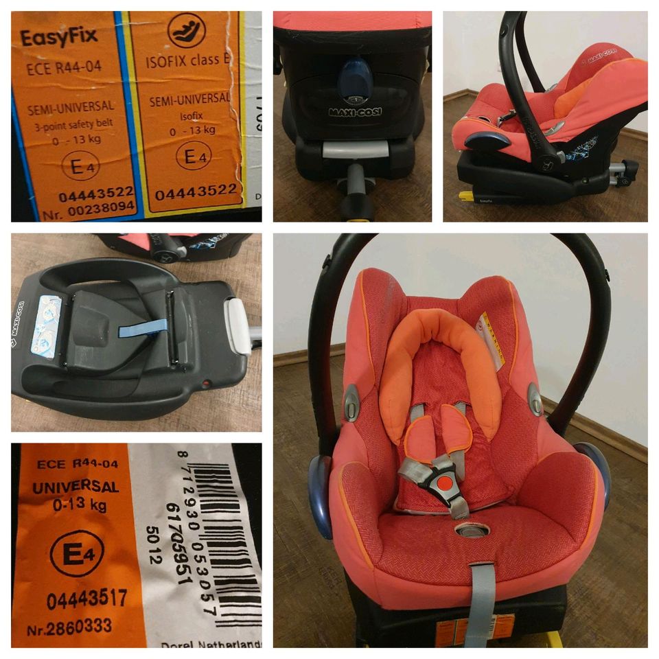 Maxi Cosi Babyschale Plus Isofix Station in Nauheim