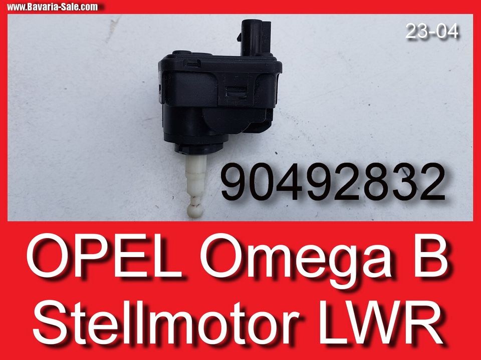 ❌ Leuchtweitenregulierung Opel Omega B 90492832 LWR Stellmotor in