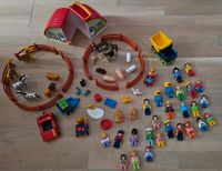 123 Playmobil Sortiergarage, Bäuerin Hühner, Sommerweide, Paket Sachsen-Anhalt - Wülperode Vorschau