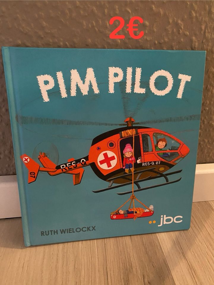 Pim Pilot Buch  jbc Ruth Wielockx Helikopter in Wetter (Ruhr)