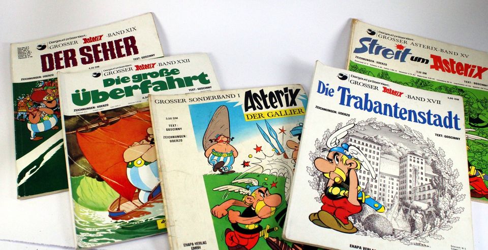5 Asterix Hefte Trabantenstadt Seher große Überfahrt der Galier S in Kammerforst