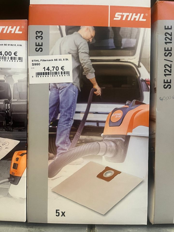 Staubsaugerbeutel für Stihl SE 33 in Nordrhein-Westfalen - Nideggen / Düren  | Staubsauger gebraucht kaufen | eBay Kleinanzeigen ist jetzt Kleinanzeigen