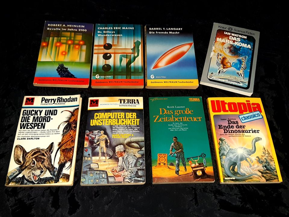 28x SCIENCE FICTION Taschenbuch TB Paket SciFi Utopie Romane Set in Altlandsberg