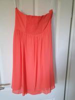 Abendkleid vila gr.L damen lachs-farben orange rose pink Niedersachsen - Wilhelmshaven Vorschau