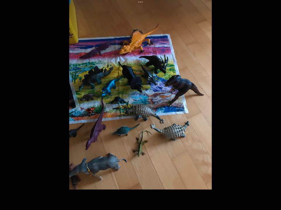 Dinosaurier Schleich Reptilien  Bullyland Spielzeug Set Konvolut in Asperg