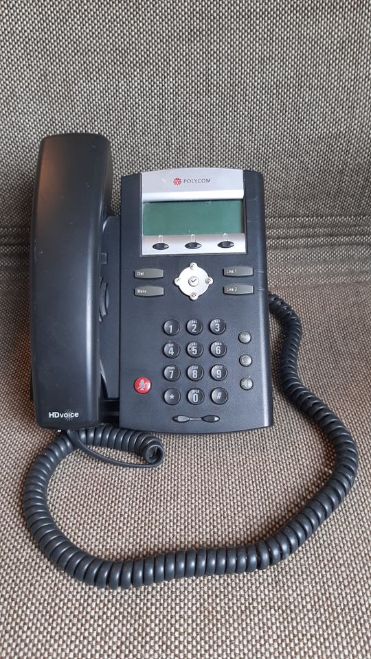 Polycom SoundPoint IP 335 2-Leitung VoIP Telefon 2201-12375-001 m in Ettlingen