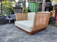 Sofa Couch Lounge Sitzmöbel Natur Rattan Gartenmöbel Loungesofa Niedersachsen - Seevetal Vorschau