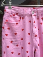 Hose jeans pink mit Herzen  Gr 36 ♥️ Nordrhein-Westfalen - Willich Vorschau