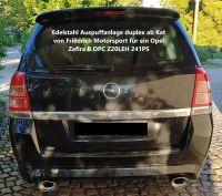 Edelstahl auspuffanlage Friedrich motorsport Opel Zafira B OPC Bayern - Dasing Vorschau