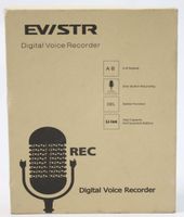 EVISTR L157 Diktiergerät Recorder 32GB Sprachaktivierter mit Wied Baden-Württemberg - Mühlacker Vorschau