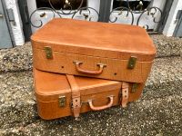 2 Anilinleder Koffer vintage für gepflegtes Reisen Stuttgart - Plieningen Vorschau