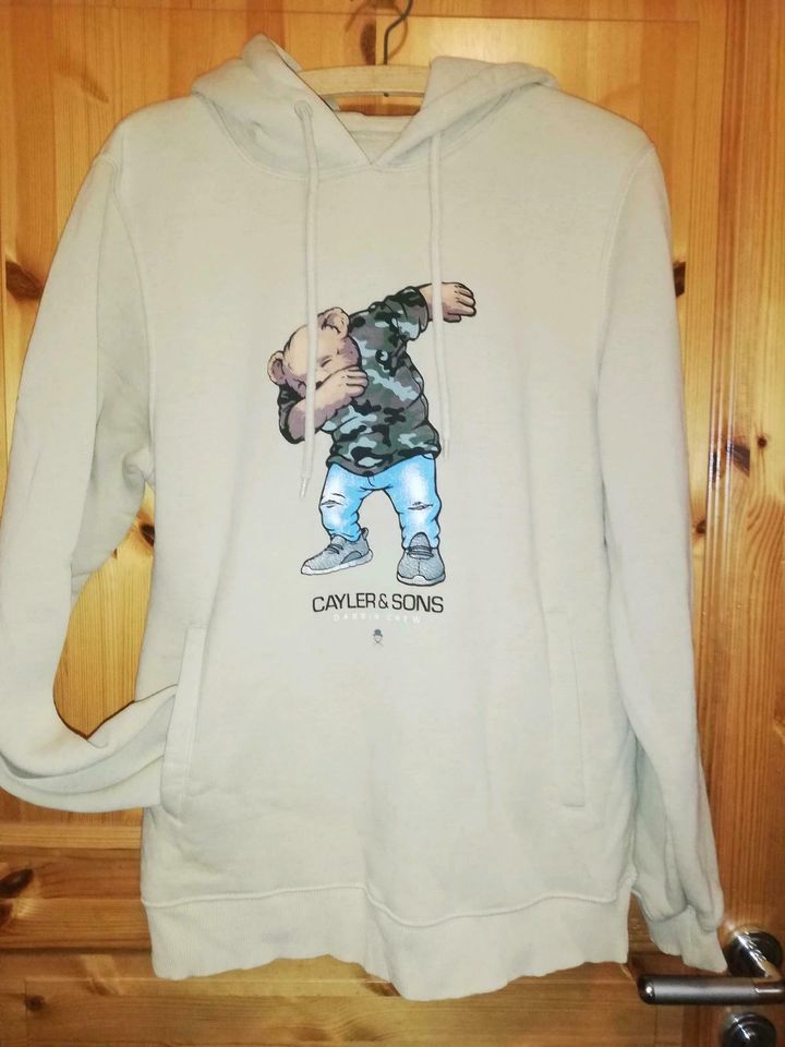 Cayler & Sons Hoodie Gr M Dabbin Bär Camouflage Pullover in Achern