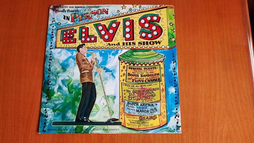 Lp Elvis Presley-The Pacific War Memorial Commission.... in Berlin