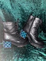 Schnürstiefeletten Strasssteine Six Musical 40 Cosplay Bayern - Coburg Vorschau