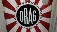 ORAG Tankstelle TÜR Emailschild alt selten DEKO LOFT GARAGE Niedersachsen - Barsinghausen Vorschau