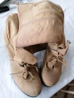 Annette GÖRTZ Halbstiefel neu Gr. 39 hellbraun mit Absatz Nordrhein-Westfalen - Bad Driburg Vorschau