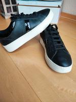 Sneaker Geox EU 41 schwarz weiß Leder Dresden - Leubnitz-Neuostra Vorschau
