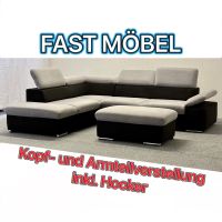 NEU! Ecksofa Alcudia + Hocker ! ALTARA NUBUCK Kopfteilverstell Nordrhein-Westfalen - Löhne Vorschau