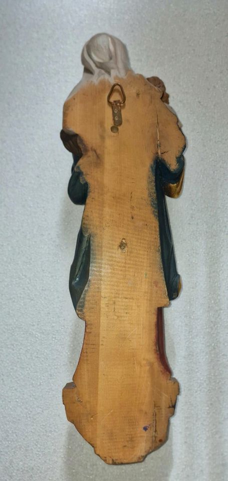 Madonna mit Kind aus Holz geschnitzt und bemalt/ h ca. 59cm in Ingolstadt