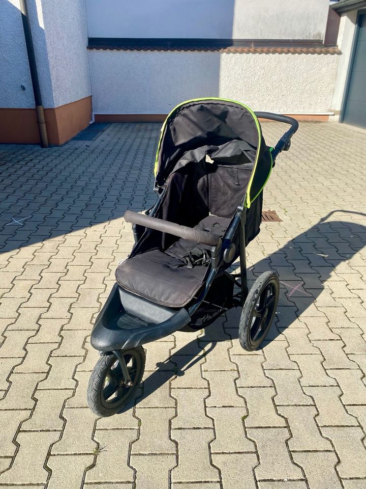 Hauck Kinderwagen Runner mit Regenverdeck inkl. 2 Ersatzschläuche in Stadtbergen