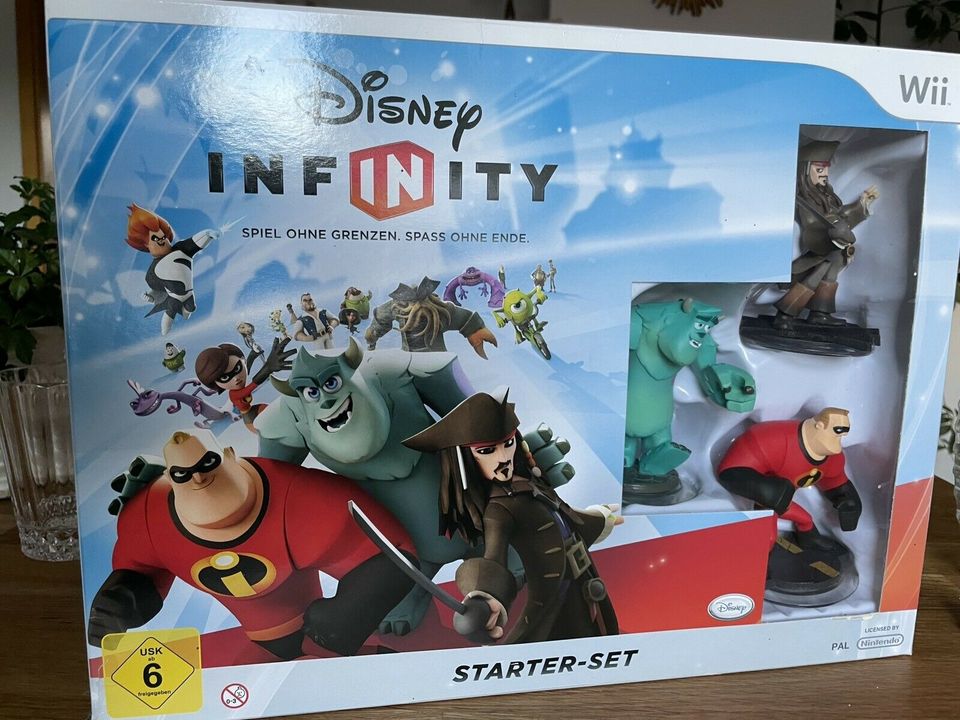 Wii Spiel Disney’s Infinity starter set OVP kpl. NEU in Twedt b Schleswig