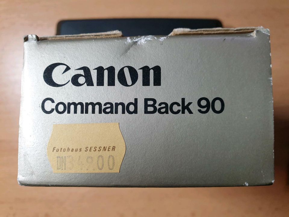 Canon T90 Rückwand neu + OVP zum Command Back 90 in Zapfendorf