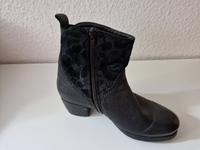 Stiefeletten schwarz Gr. 37 von Think Austria, Obermaterial Leder Mitte - Wedding Vorschau