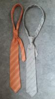 Krawatte orange und grau Sachsen - Olbersdorf Vorschau