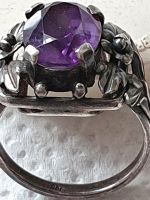 Nachlass alter Ring Silber 800 Vintage Amethyst antik wunderschön Berlin - Wilmersdorf Vorschau