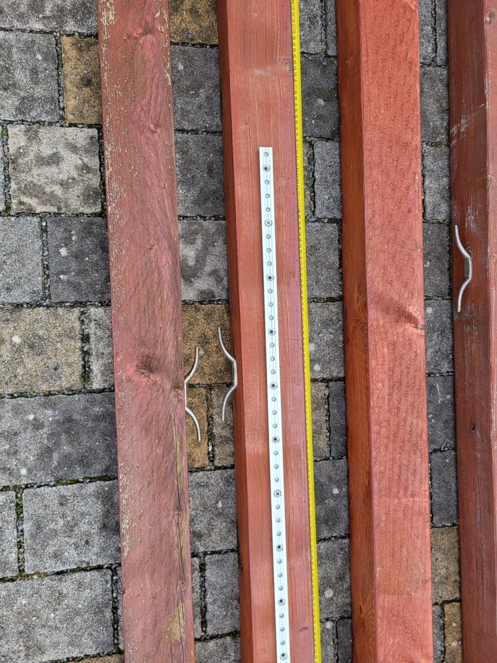 Sonnsegel für Terrasse, Eigenkonstruktion aus Trussen mit Pfosten in Dortmund