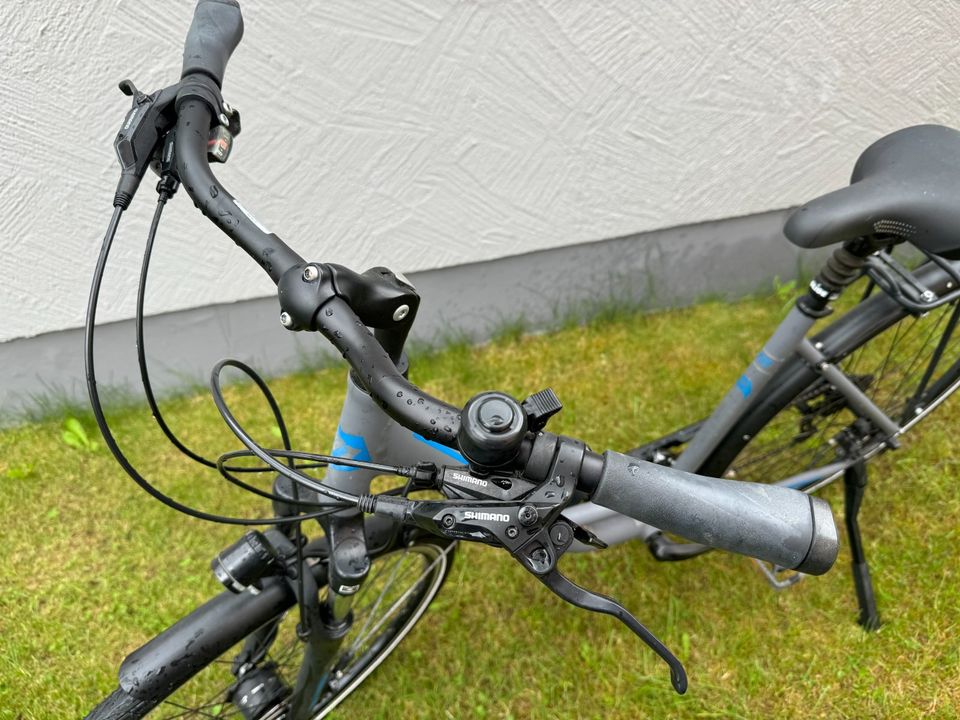 Morrison Damenfahrrad, grey matt, Tiefeinstieg in Kaufering