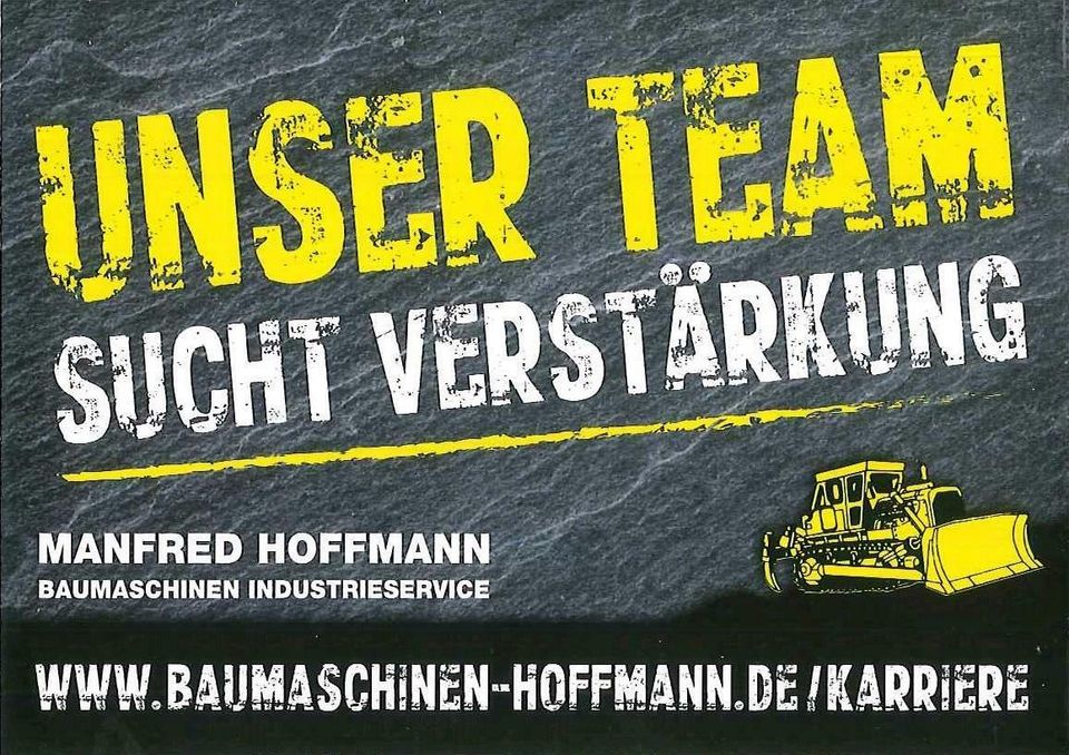 Maschinist (m/w/d) für Bagger,Raupe,Dumper,Radlader gesucht in Grevenbroich