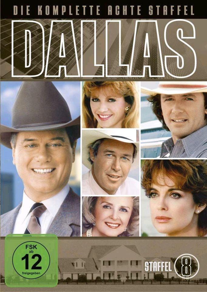 DALLAS Staffel 8 Macht Reichtum Sex Intrigen 8 DVD s nagel NEU in Salzmünde