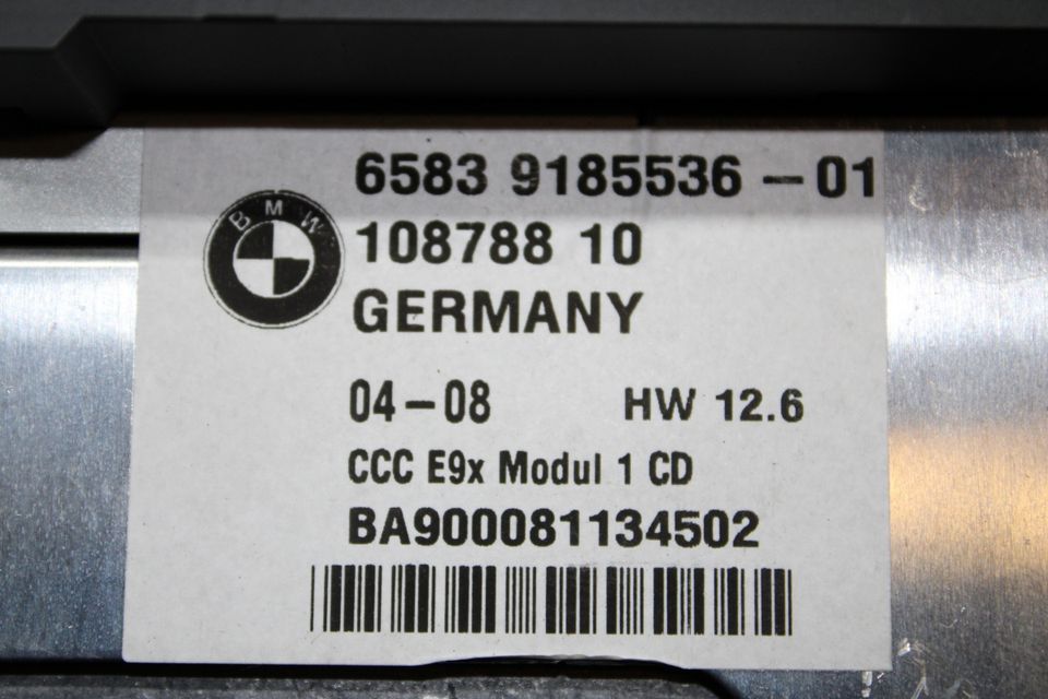 BMW E90 E91 E92 E93 Radio Navigation Navi Autoradio 9185536 in Dorsten