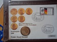 Numisbrief mit Münze 2 DM Franz Josef Strauß Bayern - Feuchtwangen Vorschau